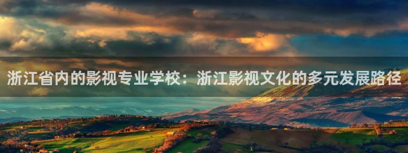 91草草浮力影院：浙江省内的影视专业学校：浙江影视文化的多元发展路径